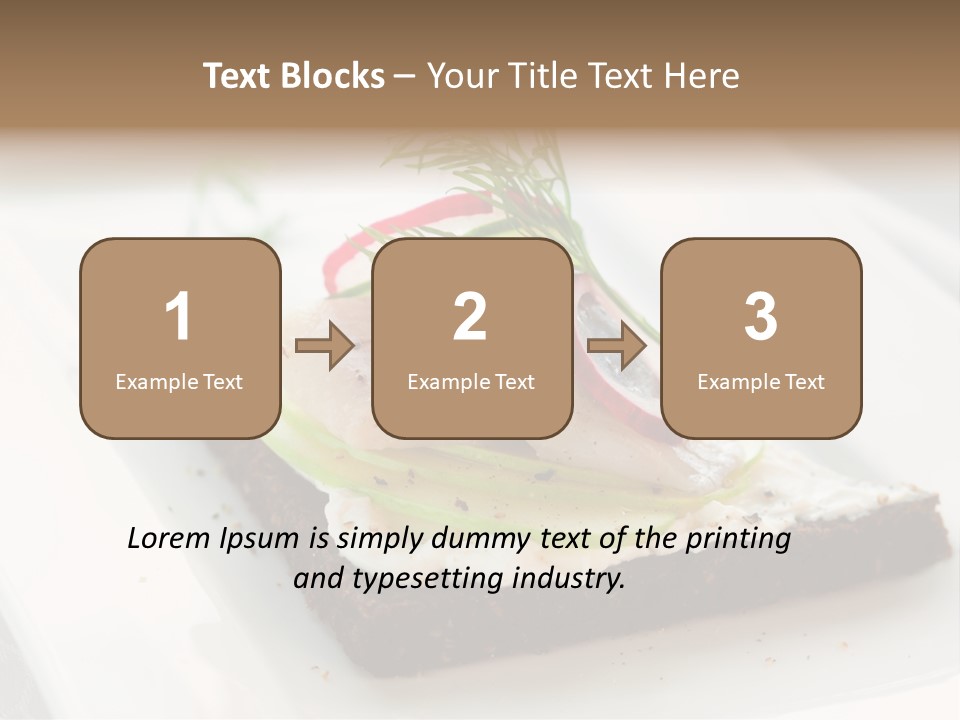 Dill Onion Fruit PowerPoint Template