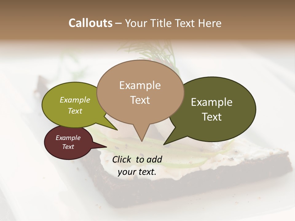 Dill Onion Fruit PowerPoint Template