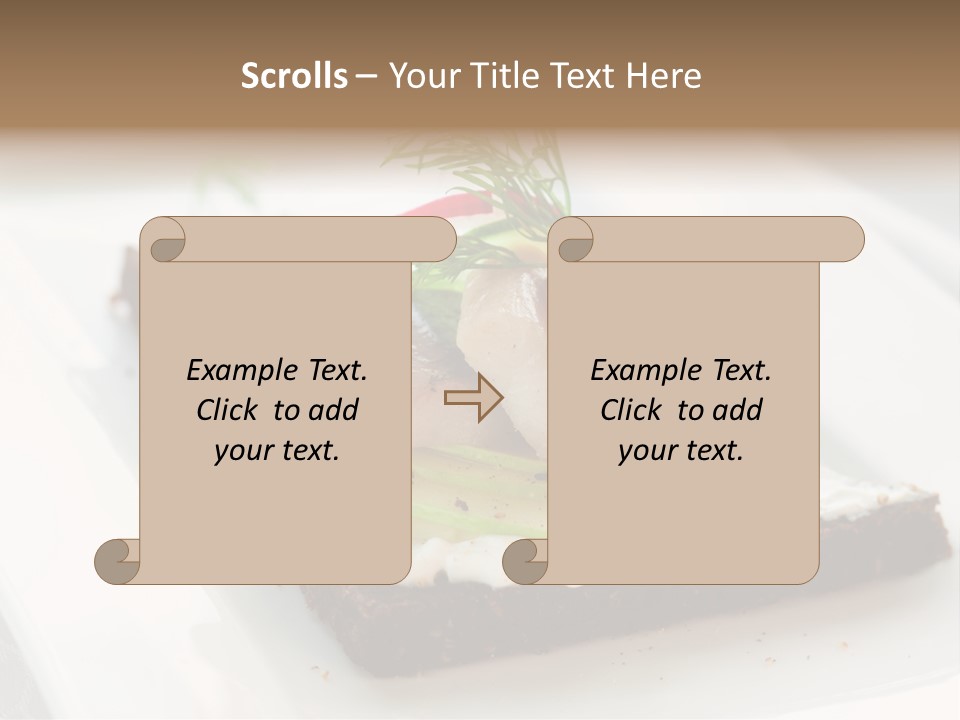 Dill Onion Fruit PowerPoint Template