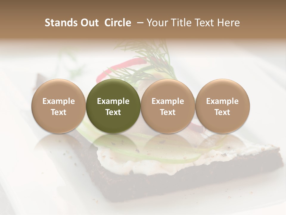 Dill Onion Fruit PowerPoint Template