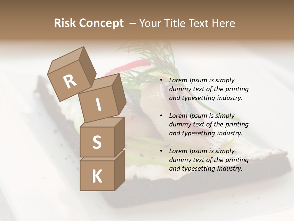 Dill Onion Fruit PowerPoint Template