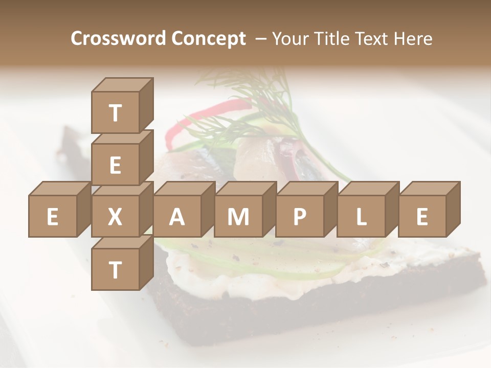 Dill Onion Fruit PowerPoint Template