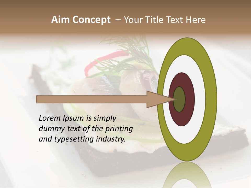 Dill Onion Fruit PowerPoint Template