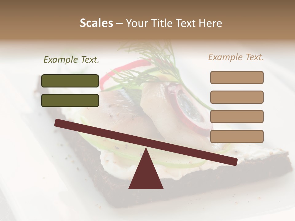 Dill Onion Fruit PowerPoint Template