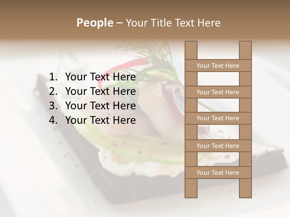 Dill Onion Fruit PowerPoint Template