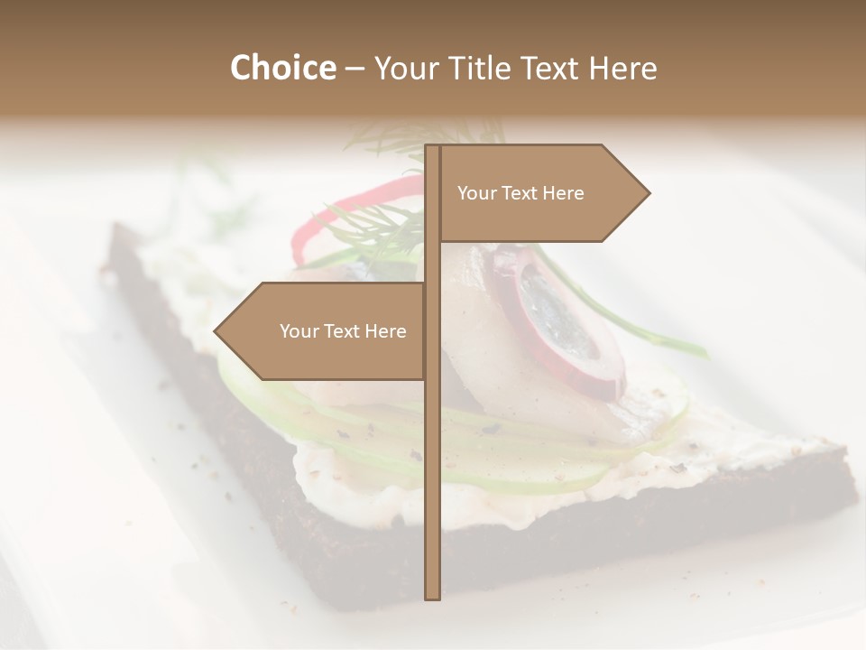 Dill Onion Fruit PowerPoint Template