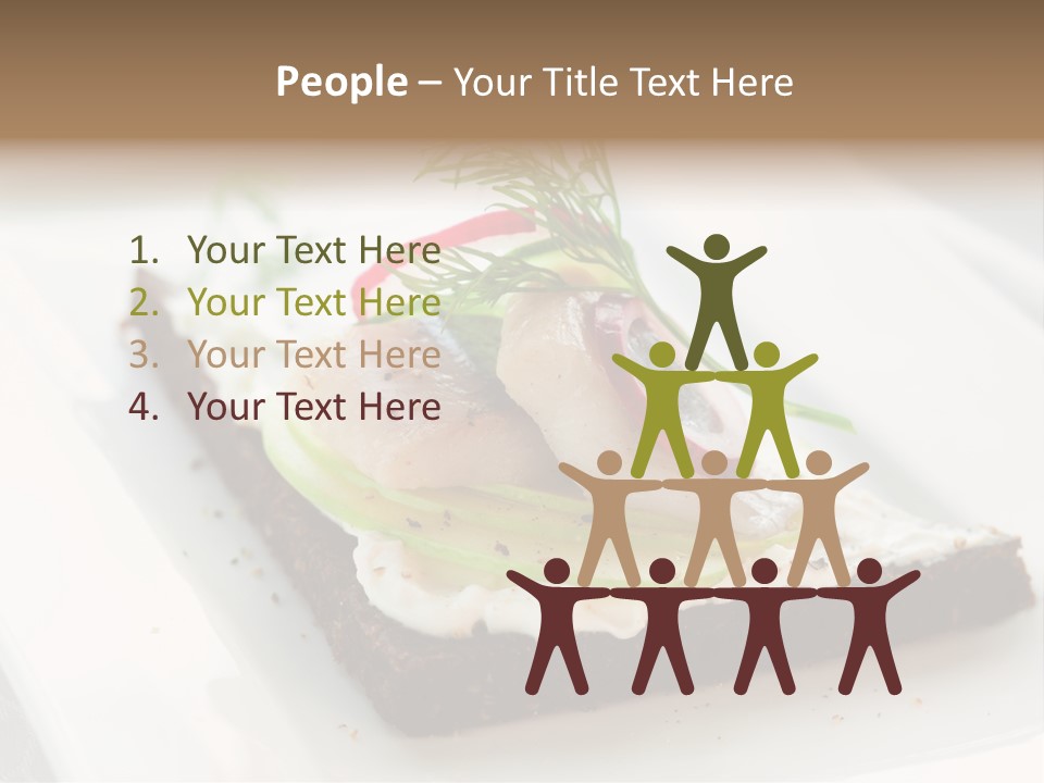 Dill Onion Fruit PowerPoint Template