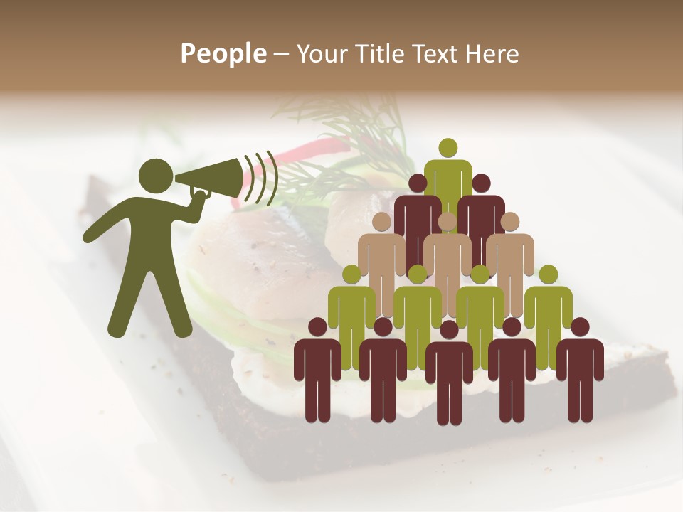 Dill Onion Fruit PowerPoint Template