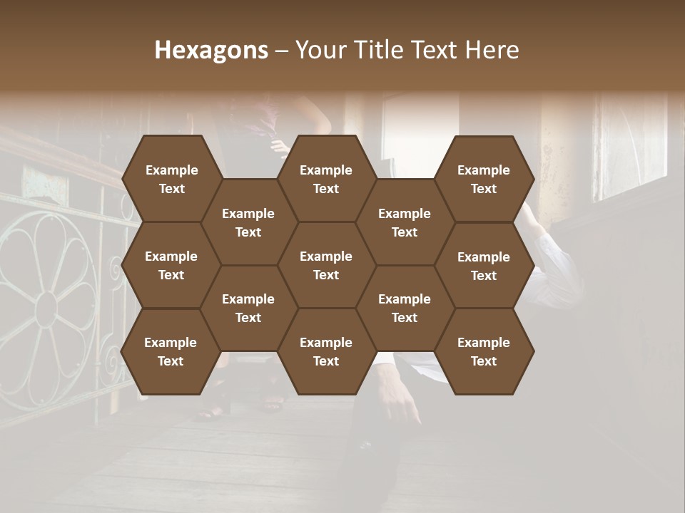 Women City Dress PowerPoint Template