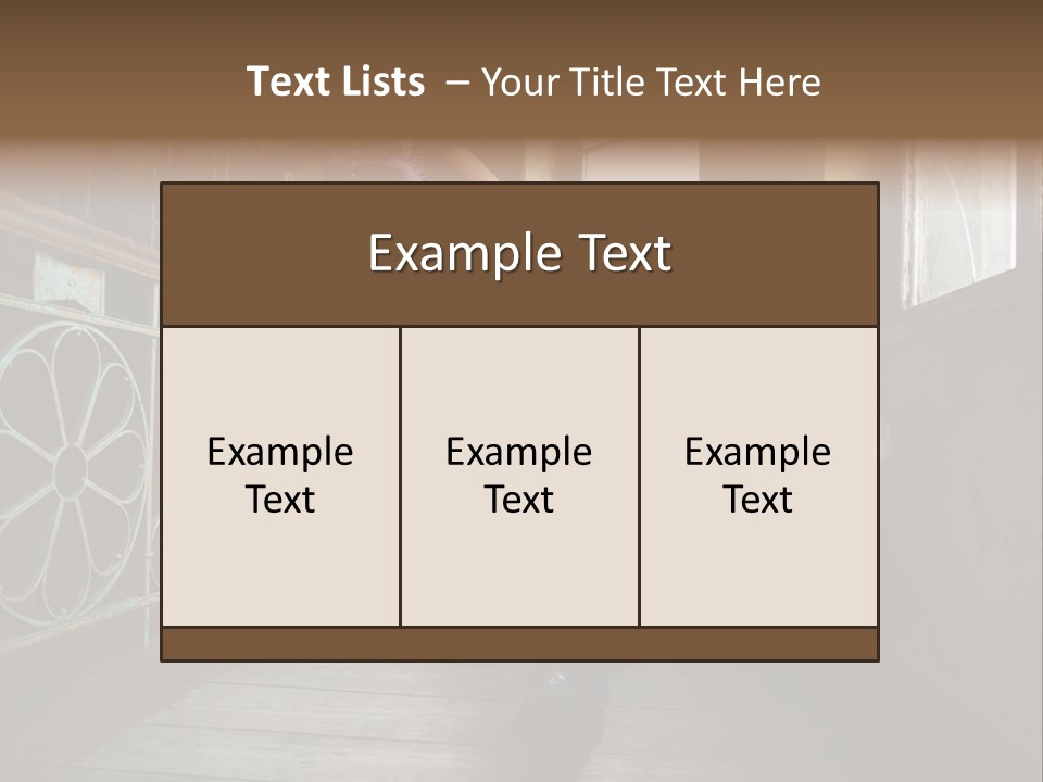 Women City Dress PowerPoint Template