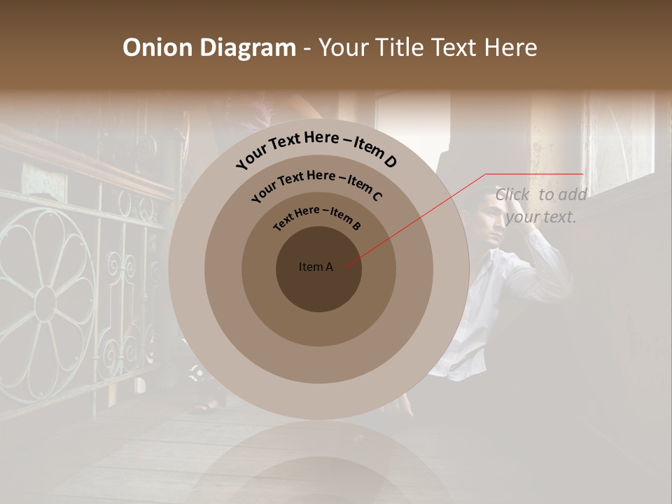 Women City Dress PowerPoint Template