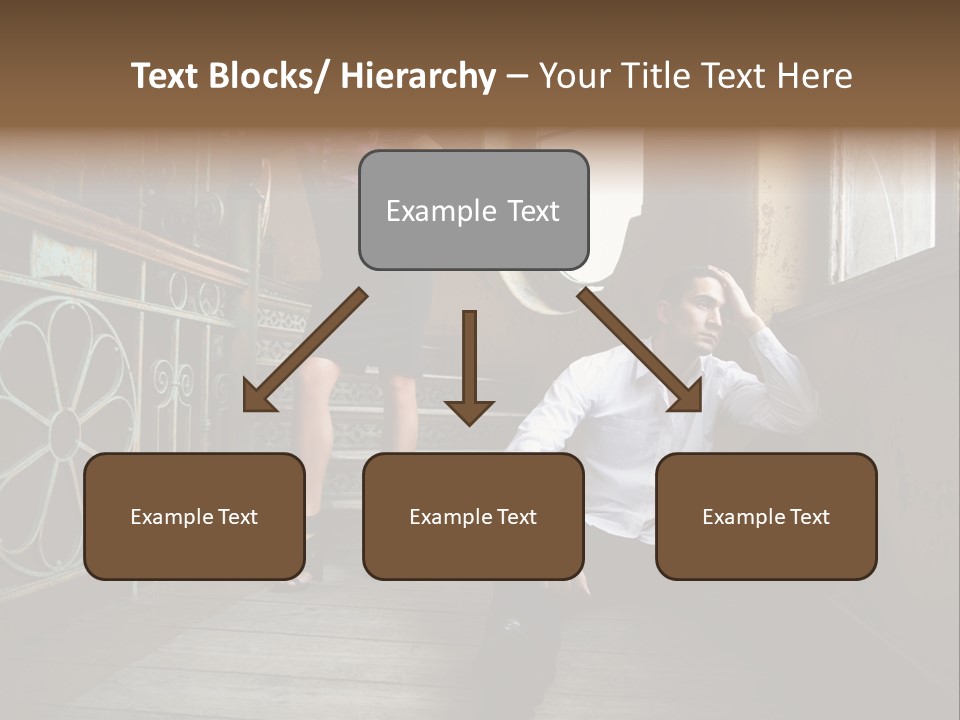 Women City Dress PowerPoint Template