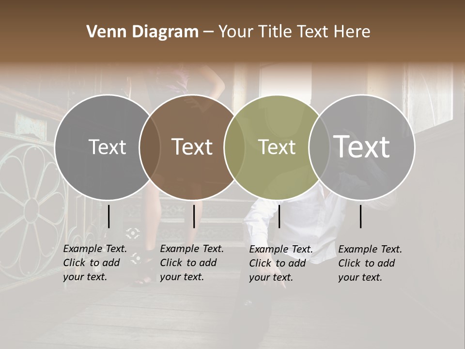 Women City Dress PowerPoint Template