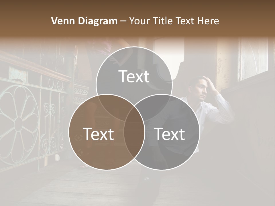 Women City Dress PowerPoint Template