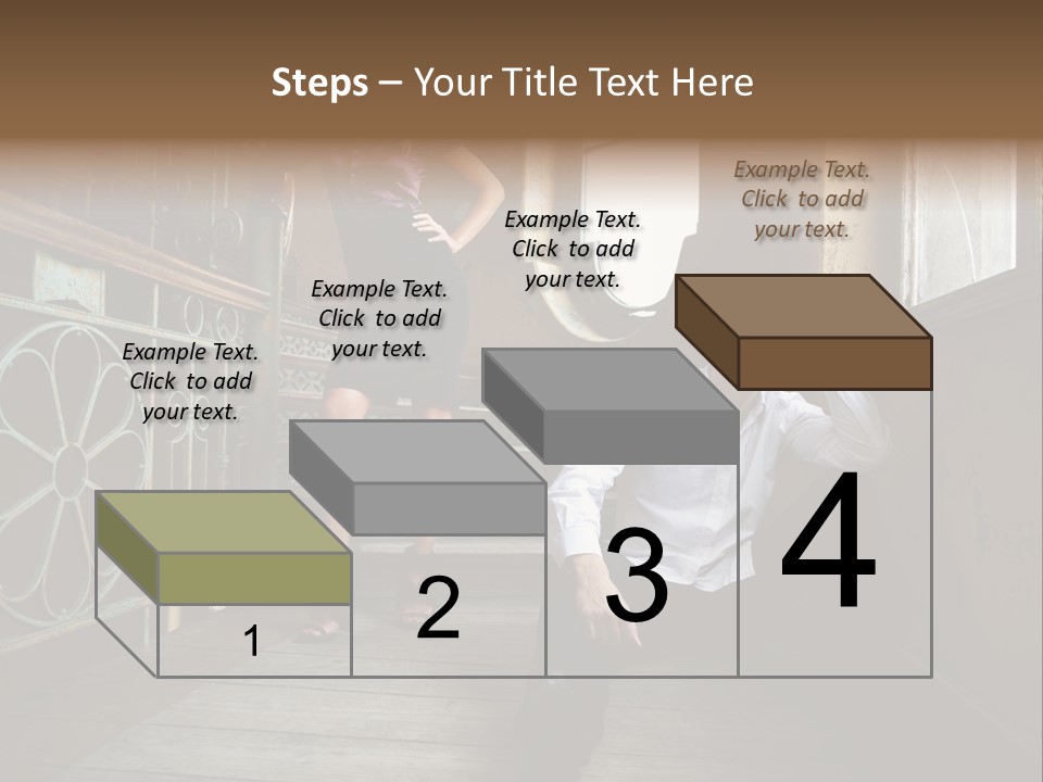 Women City Dress PowerPoint Template