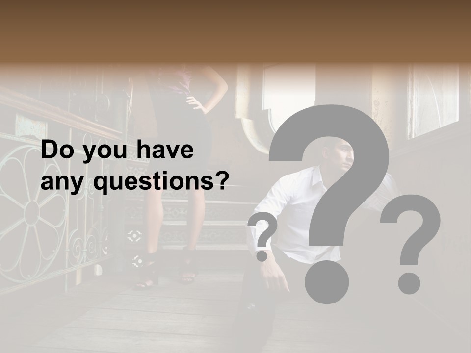 Women City Dress PowerPoint Template