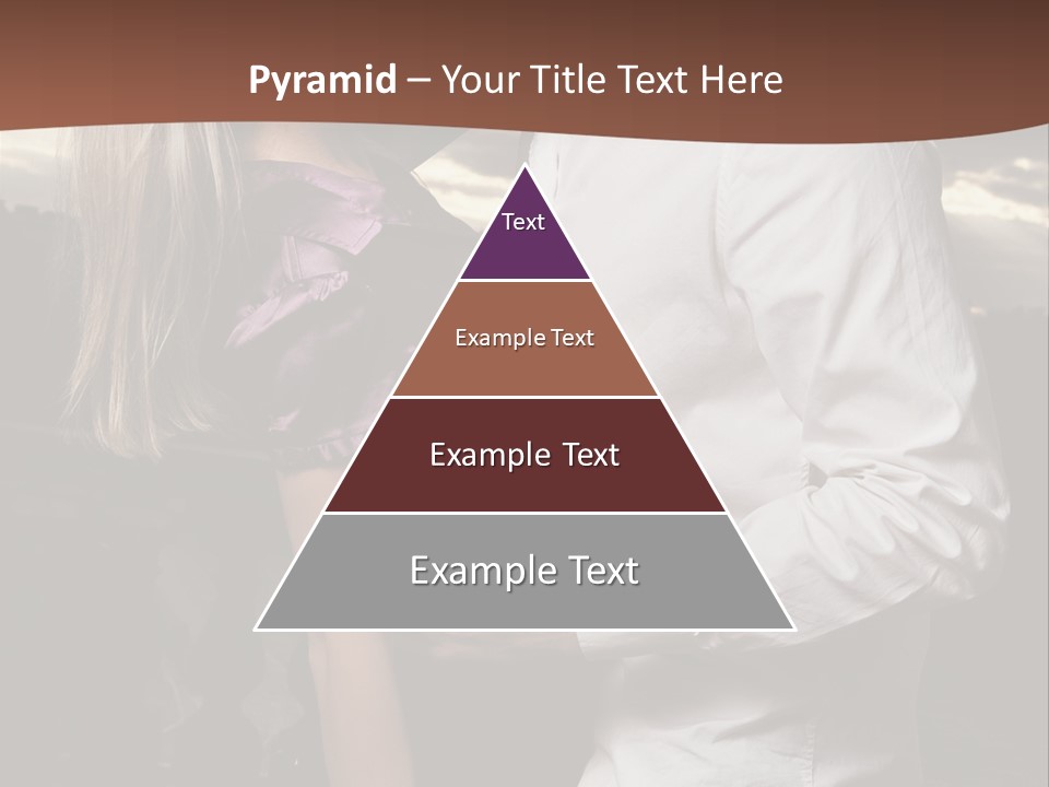 Smiling People Posed PowerPoint Template