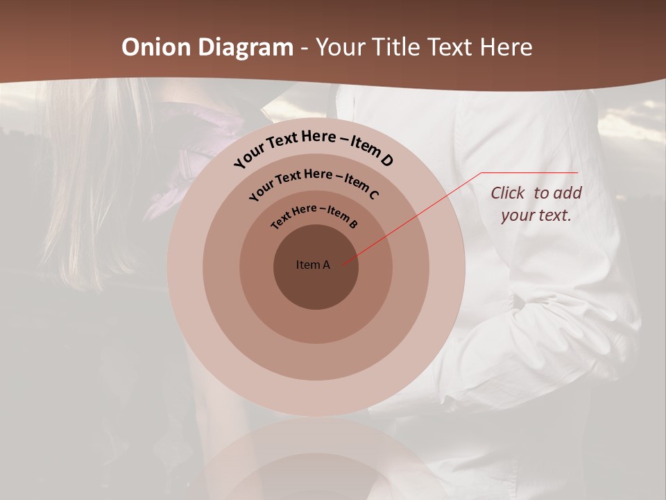 Smiling People Posed PowerPoint Template