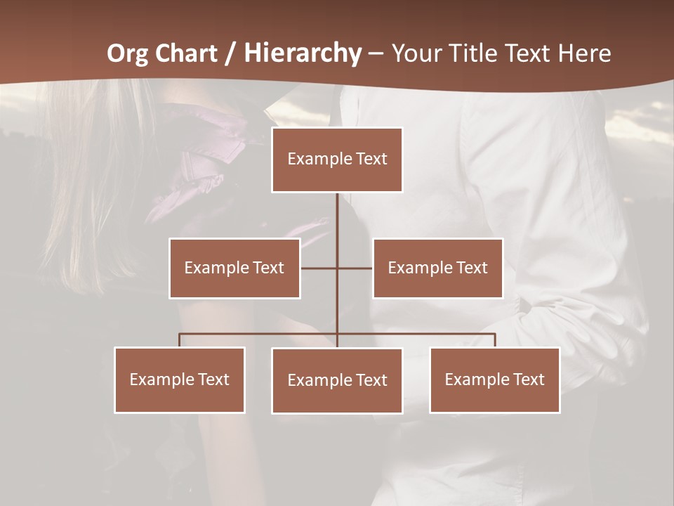 Smiling People Posed PowerPoint Template