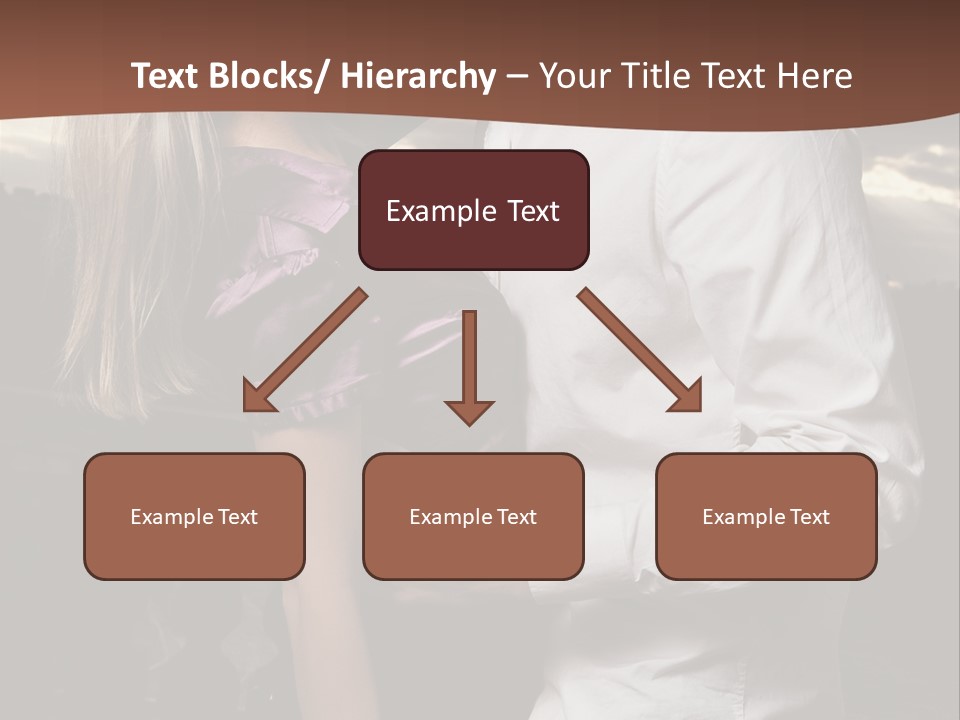 Smiling People Posed PowerPoint Template
