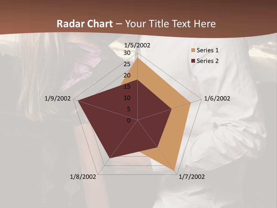 Smiling People Posed PowerPoint Template