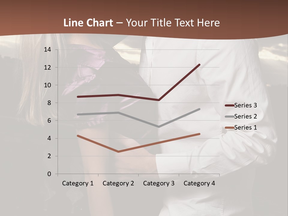 Smiling People Posed PowerPoint Template