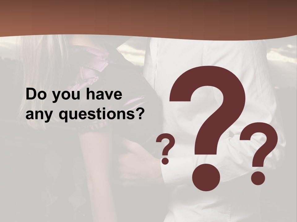 Smiling People Posed PowerPoint Template