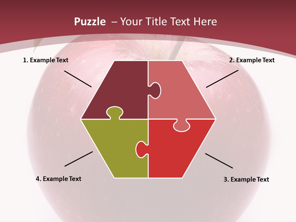 Freshness White Juicy PowerPoint Template