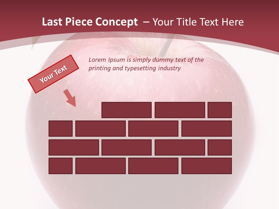 Freshness White Juicy PowerPoint Template
