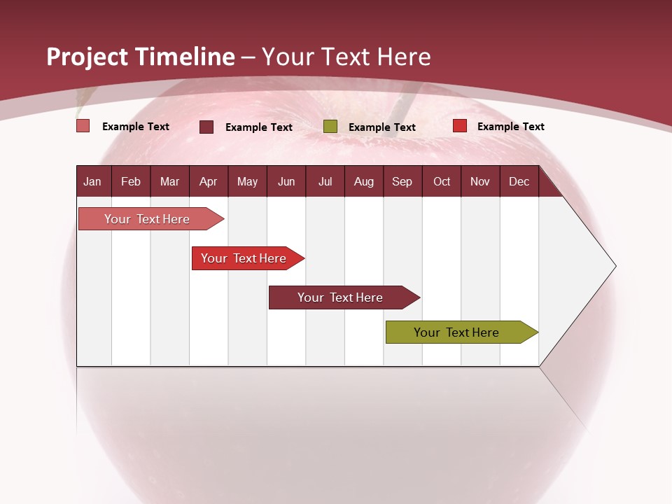 Freshness White Juicy PowerPoint Template