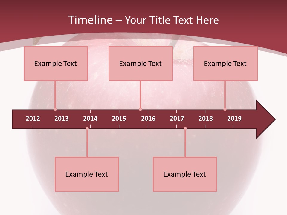 Freshness White Juicy PowerPoint Template