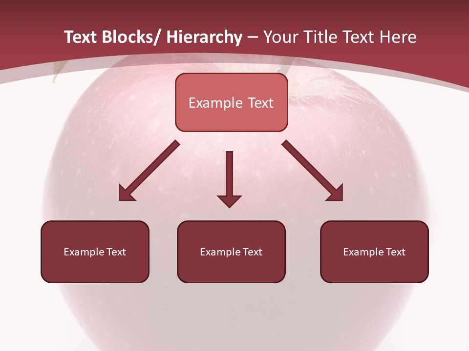 Freshness White Juicy PowerPoint Template