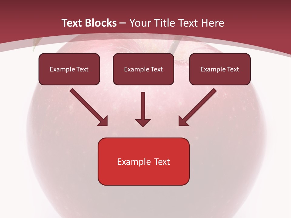 Freshness White Juicy PowerPoint Template