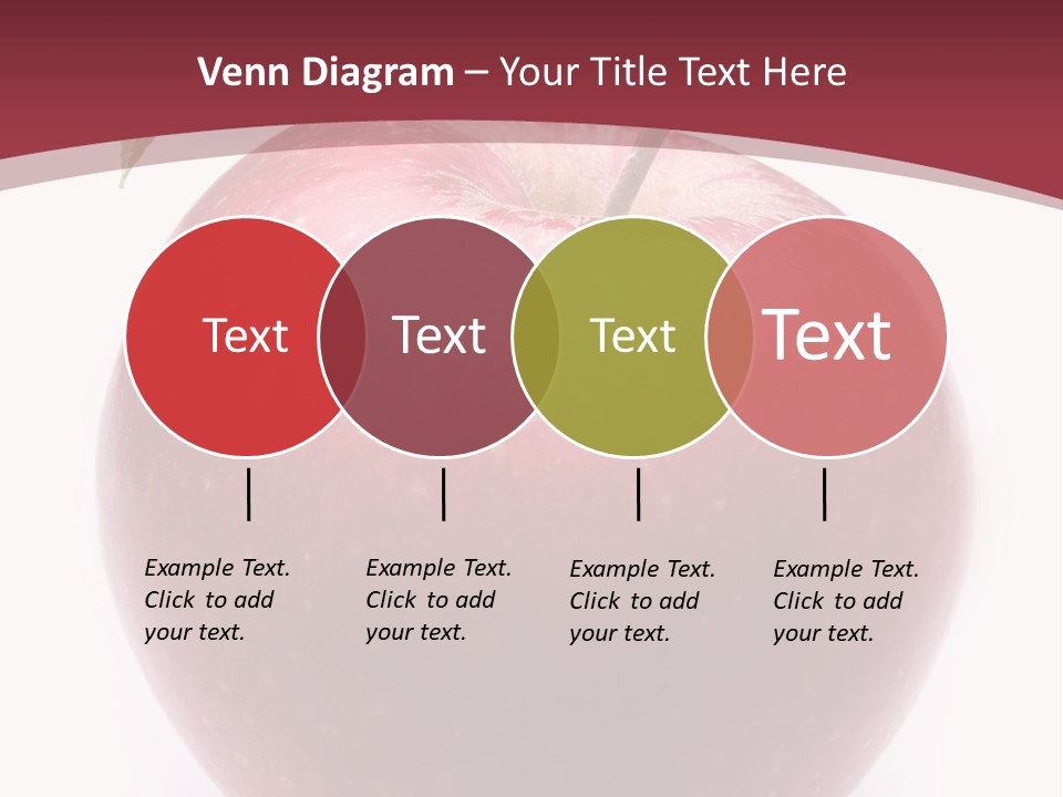 Freshness White Juicy PowerPoint Template