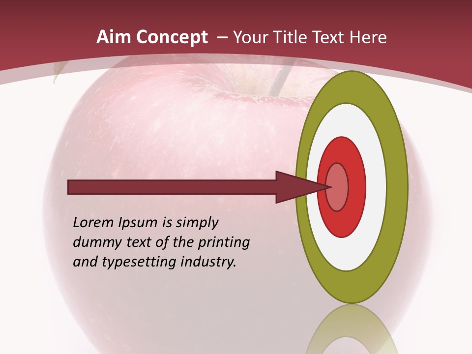 Freshness White Juicy PowerPoint Template