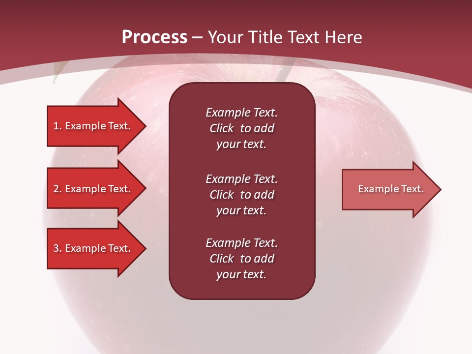 Freshness White Juicy PowerPoint Template