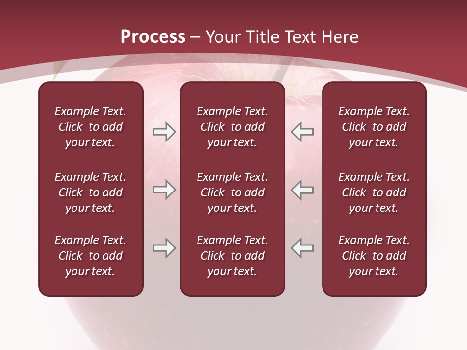 Freshness White Juicy PowerPoint Template