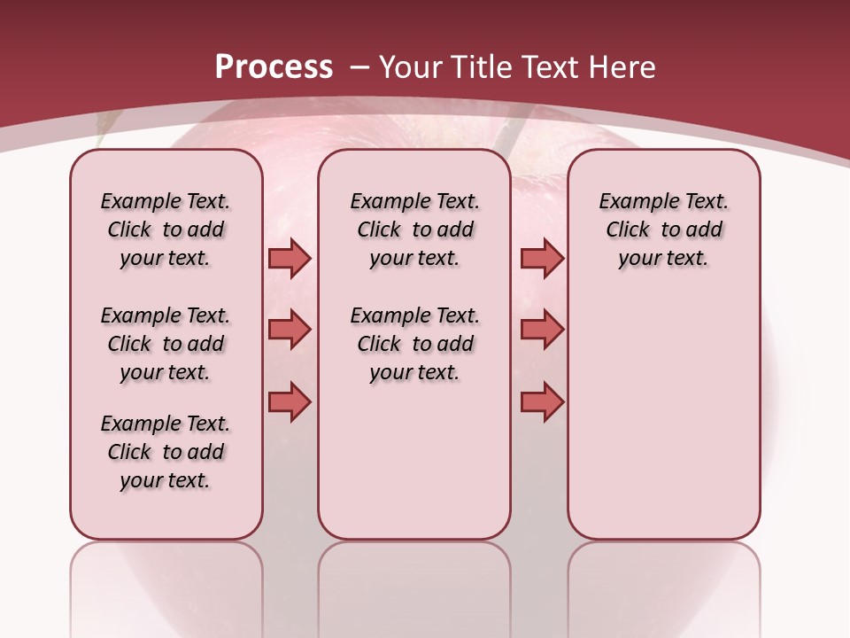 Freshness White Juicy PowerPoint Template