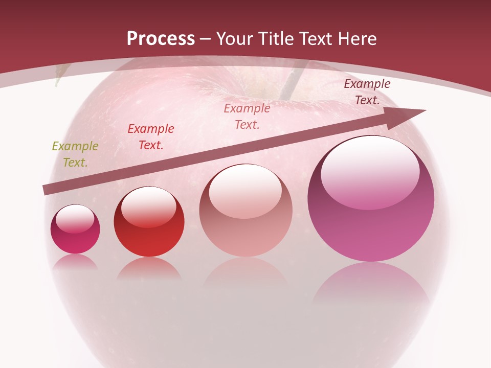 Freshness White Juicy PowerPoint Template