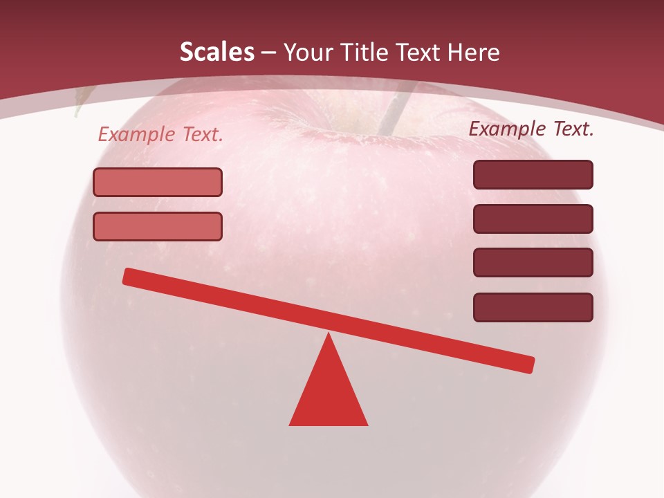 Freshness White Juicy PowerPoint Template