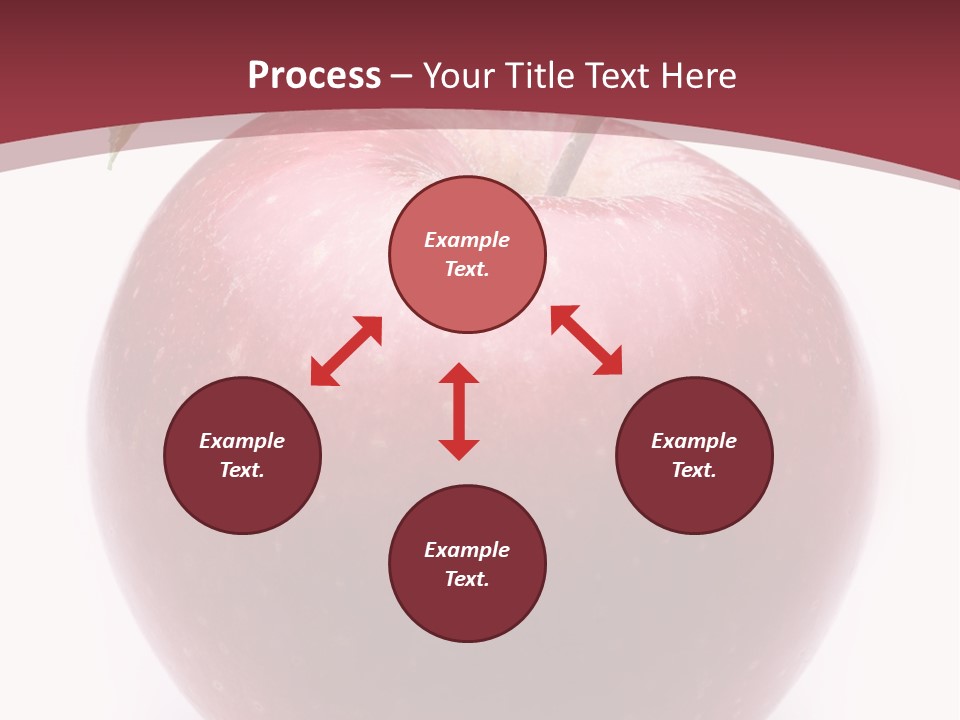 Freshness White Juicy PowerPoint Template