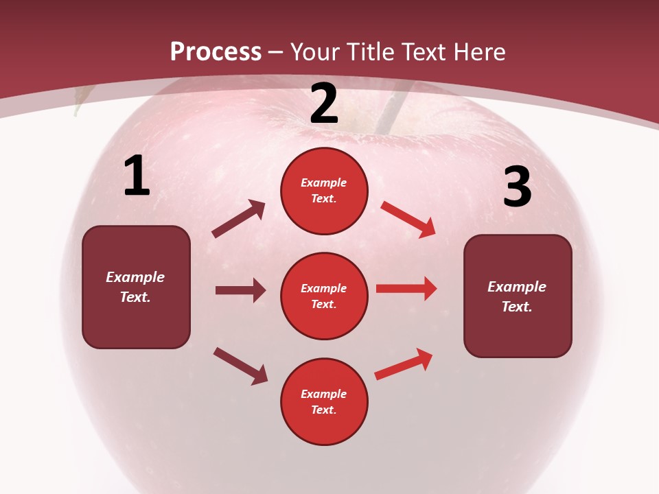 Freshness White Juicy PowerPoint Template