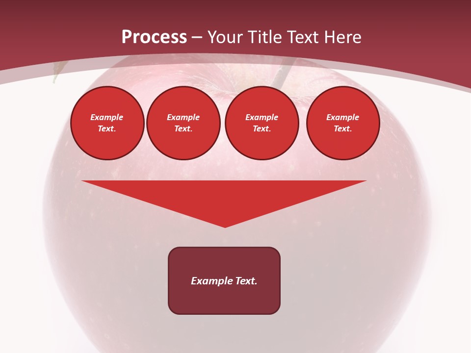 Freshness White Juicy PowerPoint Template