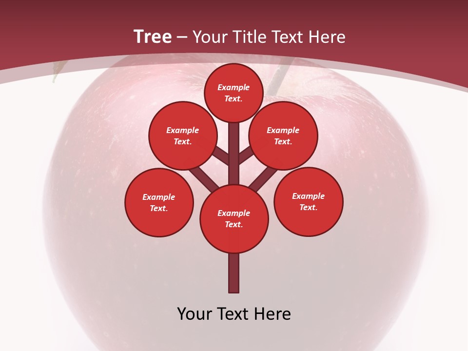 Freshness White Juicy PowerPoint Template