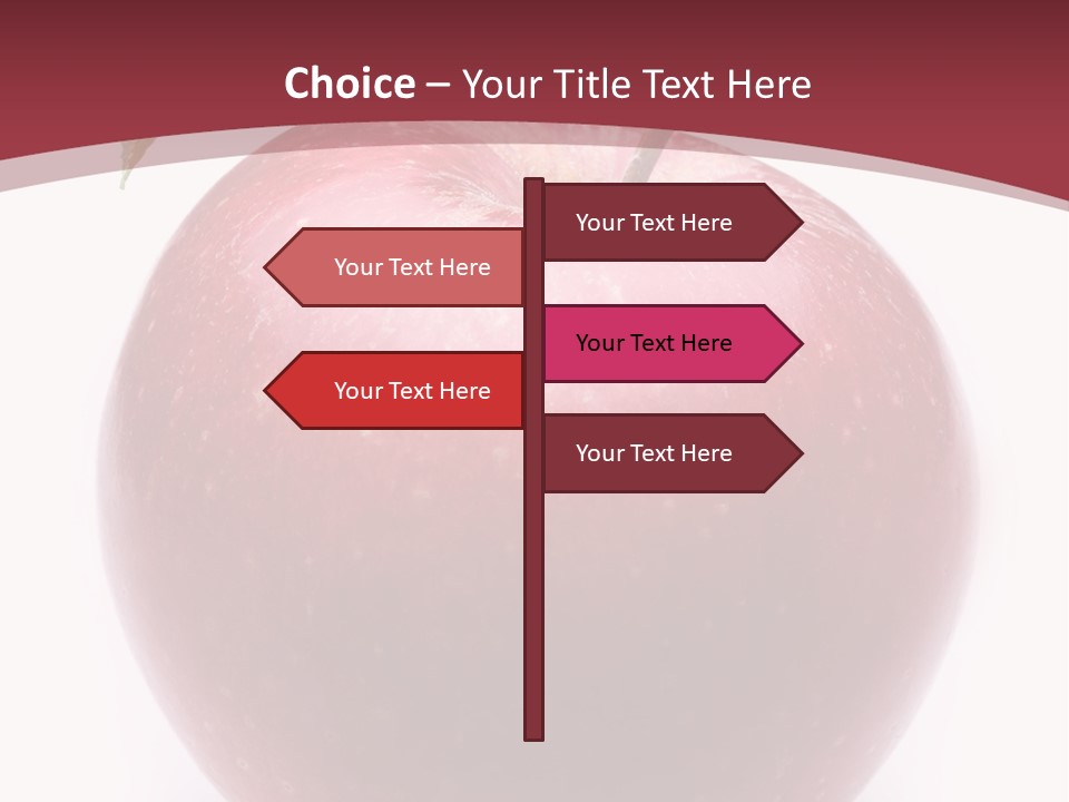 Freshness White Juicy PowerPoint Template