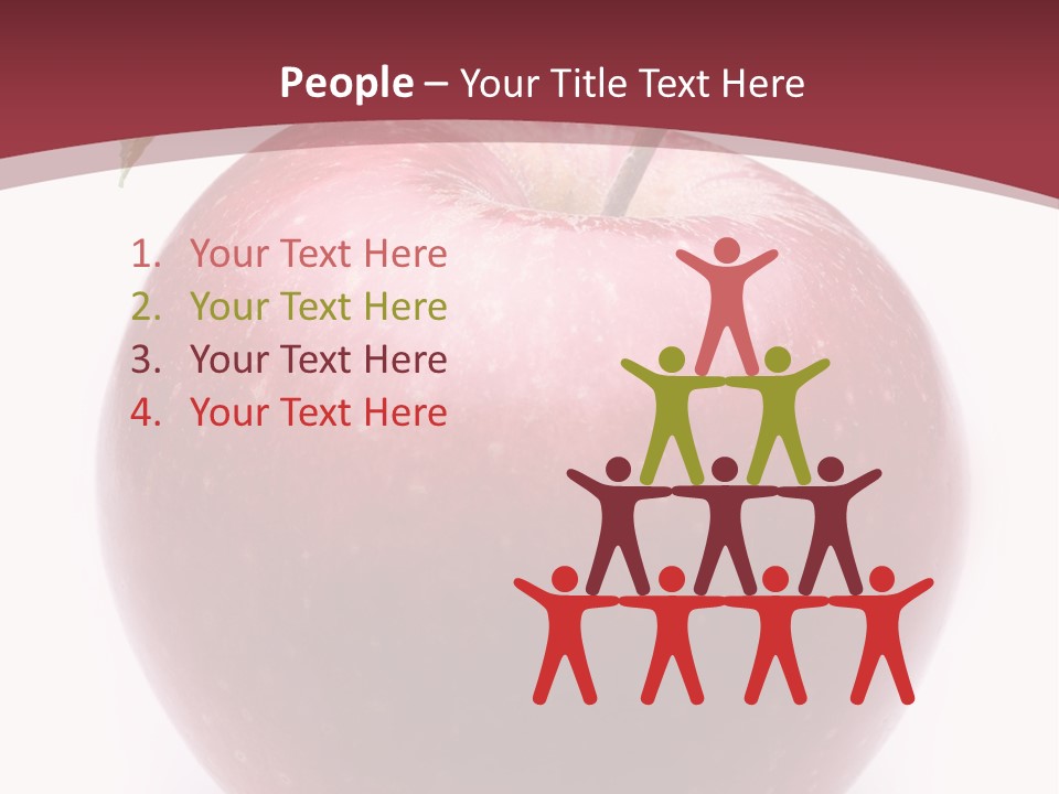 Freshness White Juicy PowerPoint Template