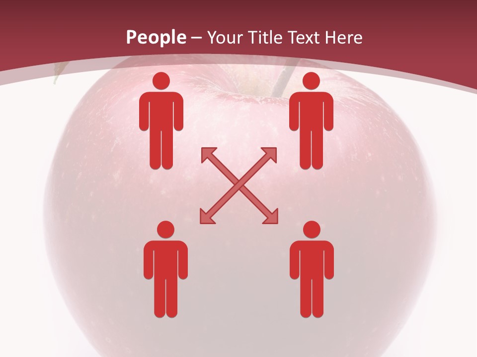 Freshness White Juicy PowerPoint Template