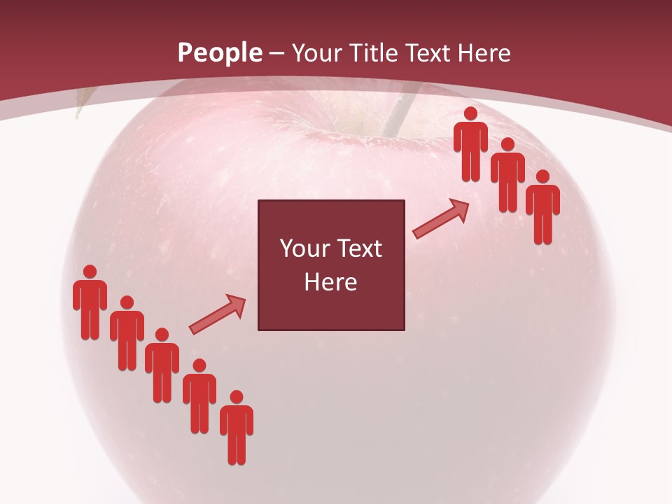 Freshness White Juicy PowerPoint Template