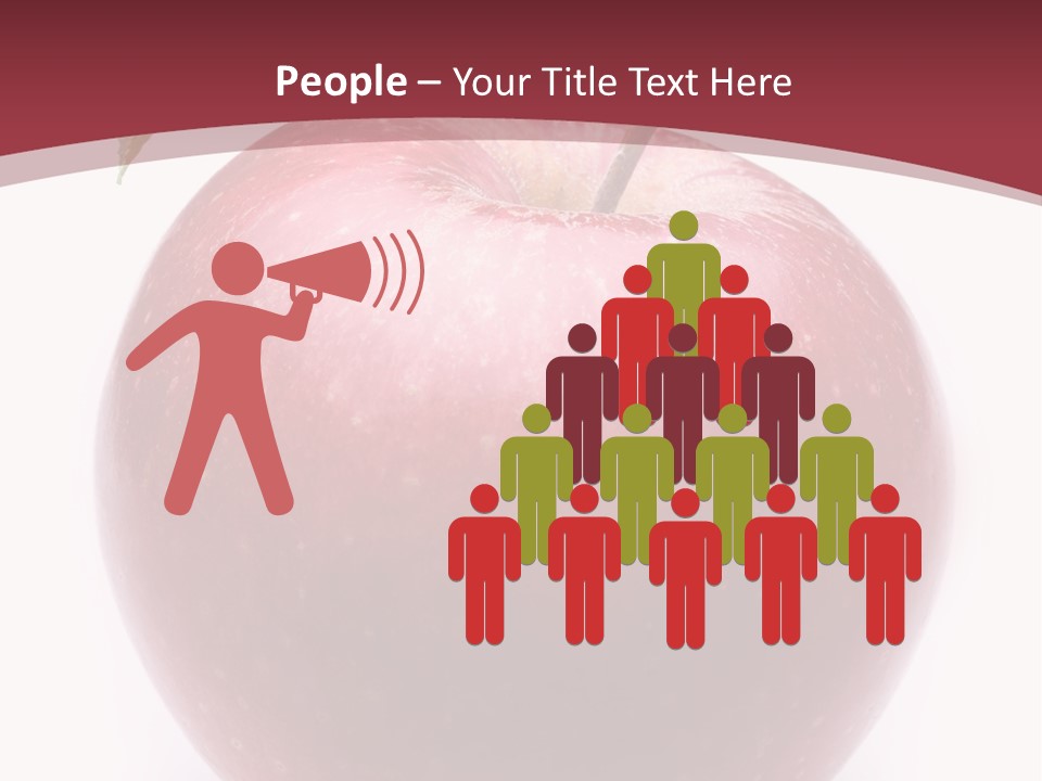 Freshness White Juicy PowerPoint Template