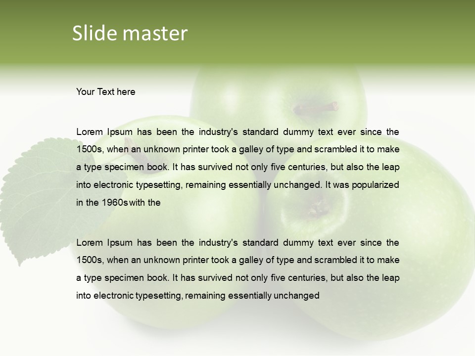 Ripe Fresh Diet PowerPoint Template
